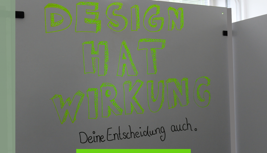 Design hat Wirkung. Deine Entscheidung auch.“ – ein Aufruf zur gestalterischen Urteilskraft in kreativen und strategischen Teams